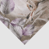 Papier Mousseline Hare Aquarelle Automne mystérieuse Automne Oracle (Détail)