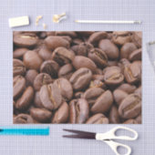 Papier Mousseline Haricots au café (Artisanat)