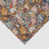 Papier Mousseline "Harmonie sauvage" (Détail)