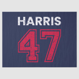 Papier Mousseline Harris 47 I - Kamala Harris Pour Président