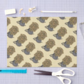 Papier Mousseline Harry Potter | Cimier de Hufflepuff avec Badger (Artisanat)