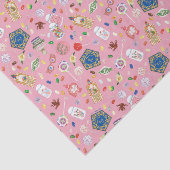 Papier Mousseline HARRY POTTER™ | Grenouilles au chocolat et Motif d (Détail)