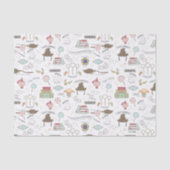 Papier Mousseline HARRY POTTER™ Motif Magique Minuscule (Recto)