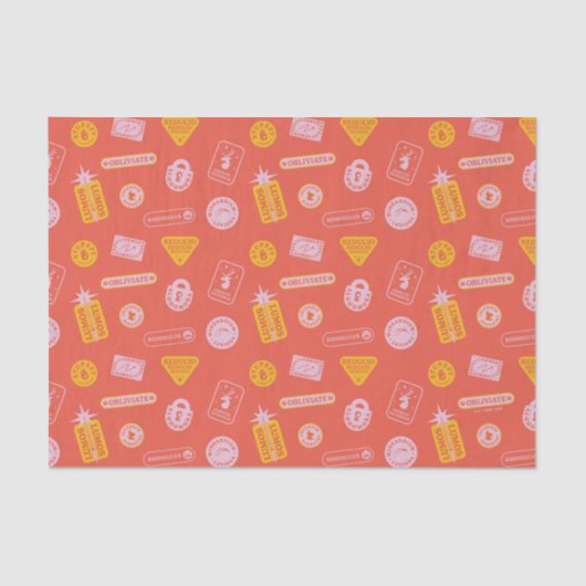 Papier Mousseline HARRY POTTER™ | Motif Spings (Recto)