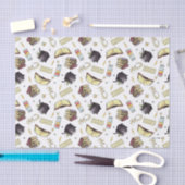 Papier Mousseline HARRY POTTER™ Spects & Books Motif (Artisanat)