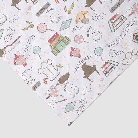Papier Mousseline HARRY POTTER™ Tiny Magic Pattern (Détail)