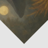 Papier Mousseline Harvest Moon Witch - Automne Gothique Imaginaire A (Détail)