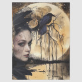 Papier Mousseline Hauning Imaginaire levain gothique et fille victor (Recto)