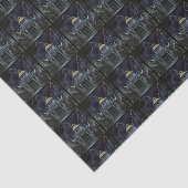 Papier Mousseline Haunted House Halloween (Détail)