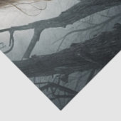 Papier Mousseline Haunting Alice in Wonderland Dark Decoupage (Détail)