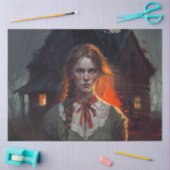 Papier Mousseline Haunting house (Artisanat)