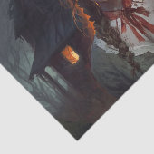 Papier Mousseline Haunting house (Détail)