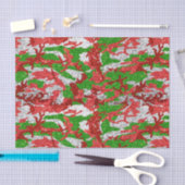 Papier Mousseline Haus De Camo Motif Silver Xmas (Artisanat)