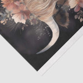 Papier Mousseline Hausse vache Highland Collage 1 papier de découpag (Détail)