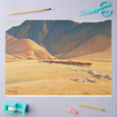 Papier Mousseline Hautes collines de Tehachapi par Maynard Dixon (Artisanat)