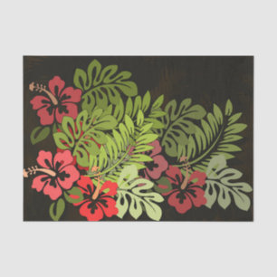 Papier Mousseline Hawaii Aloha Flower Art Print