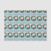 Hawaii Mele Kalikimaka Wreath Tissue Paper