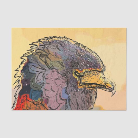 PAPIER MOUSSELINE HAWK (Recto)
