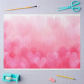 Papier Mousseline HEART Series 4 Design 6 (Artisanat)