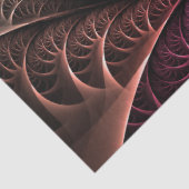 Papier Mousseline Heartbeat, Abstrait surreal Imaginaire Fractal Art (Détail)