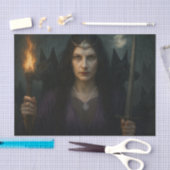 Papier Mousseline Hecate, déesse du carrefour (Artisanat)