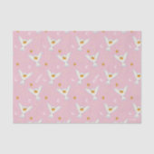 Papier Mousseline Hedwig Pink Solstice Pattern (Recto)