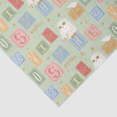 Papier Mousseline Hedwig Post Letter Block Pattern (Détail)