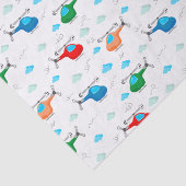 Papier Mousseline Helicopter Decoupage (Détail)