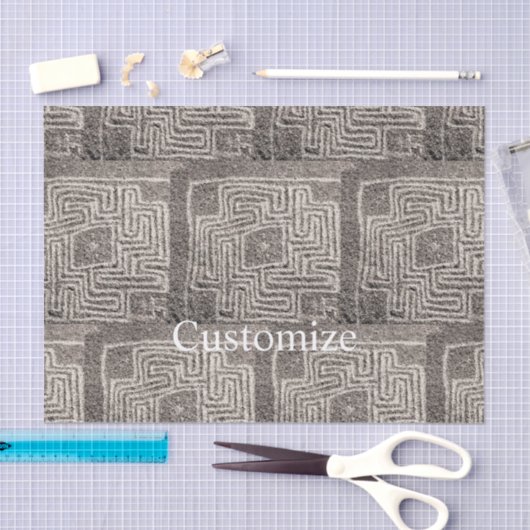 Papier Mousseline Hemet Maze Pierre Thunder_Cove (Artisanat)