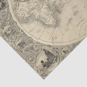 Papier Mousseline Hémisphère oriental 4 2 (Détail)