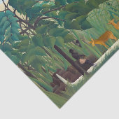 Papier Mousseline Henri Rousseau - La cascade (Détail)