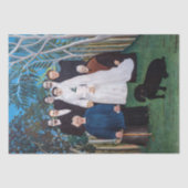 Papier Mousseline Henri Rousseau - La fête de mariage (Recto)