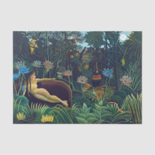Papier Mousseline Henri Rousseau - Le Rêve / The Dream
