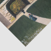 Papier Mousseline Henri Rousseau - Promeneurs dans un parc (Détail)