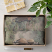 Papier Mousseline Herbe de Mustang (Cadeau)