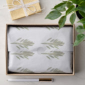 Papier Mousseline Herbe de Sage plante verdure végétale Aquarelle (Cadeau)