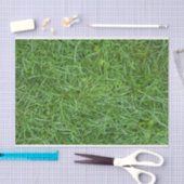 Papier Mousseline Herbe verte (Artisanat)