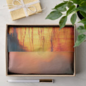 Papier Mousseline Héron bleu à Sunrise Decoupage (Cadeau)