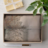 Papier Mousseline Heron Heaven - Paysage sur le lac (Cadeau)