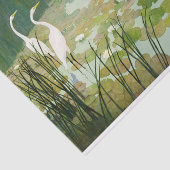 Papier Mousseline Hérons en été par Newell Convers Wyeth (Détail)