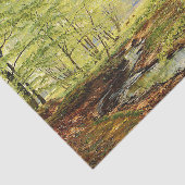 Papier Mousseline Hêtre au printemps, Christian Zacho (Détail)