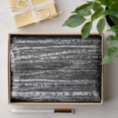 Papier Mousseline Hêtre, blanc et gris fusain / gris (Cadeau)