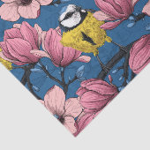 Papier Mousseline Heure du printemps (Détail)