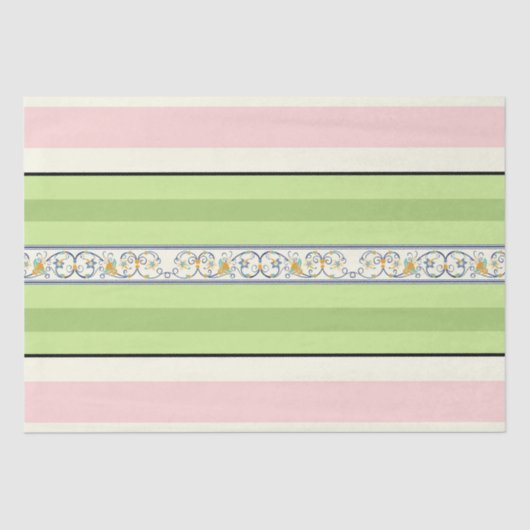 Papier Mousseline Heure du printemps (Recto)