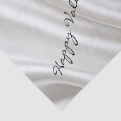 Papier Mousseline Heureuse Sainte-Valentin Tissu papier Argent (Détail)