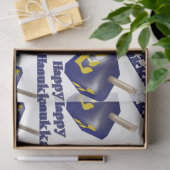 Papier Mousseline Heureux Hanoukka tournoyant Dreidel (Cadeau)
