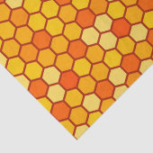 Papier Mousseline Hexagon de nid d'abeille (Détail)