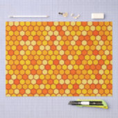 Papier Mousseline Hexagon de nid d'abeille (Artisanat)