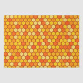 Papier Mousseline Hexagon de nid d'abeille (Recto)