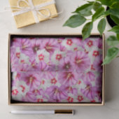 Papier Mousseline Hibiscus (Cadeau)